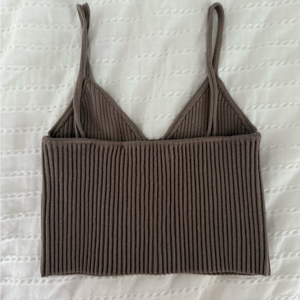 Zara Ribbed Knit Women's Tank - Picture 4 of 4